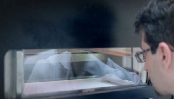 contrôle de la production de semelles orthopédiques ScientiFeet en impression 3D